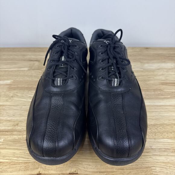 Footjoy Superlites Golf Shoes Black Leather Men’s Size 10 main image 6
